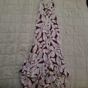 Oneill sexy floral midi dress